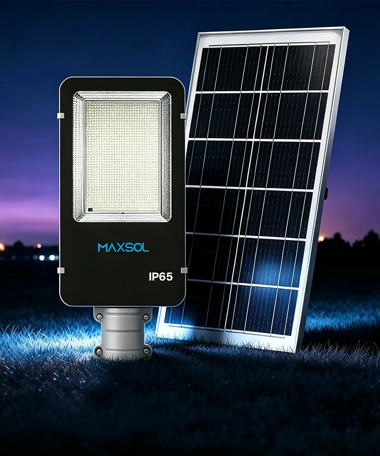 Lampă stradală solară 30W 30AH