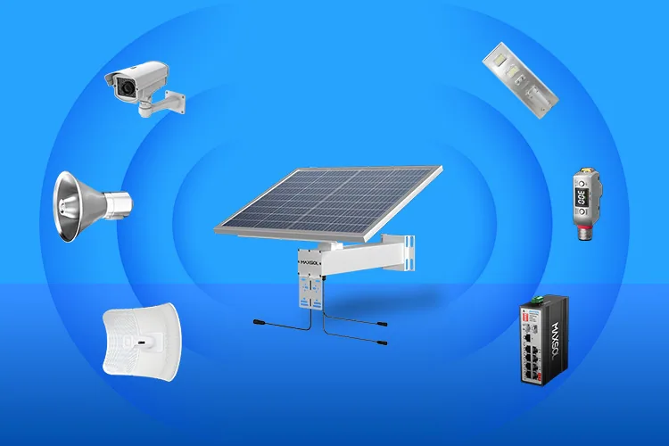 Sistem solar CCTV